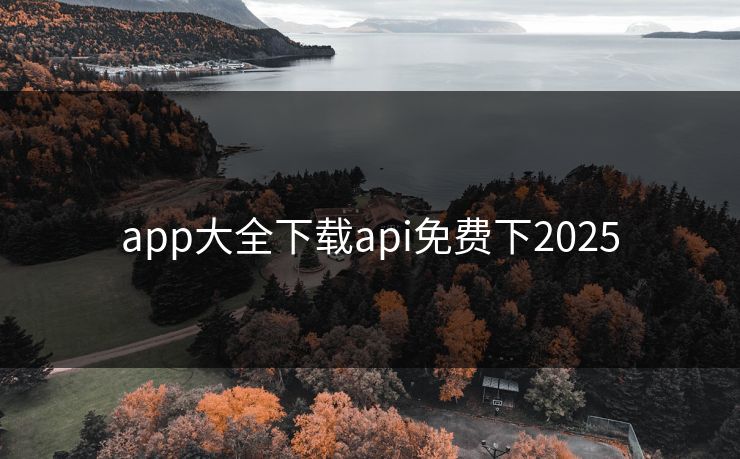 app大全下载api免费下2025 app大全下载api免费下2025